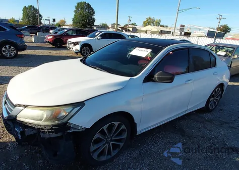 2014 Honda Accord Sport из США, поврежденный, VIN 1HGCR2F56EA109325